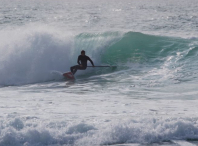 O amesán Guillermo Carracedo revalida o campionato de España de Paddle Surf