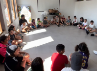 Máis de medio centenar de nenos e nenas participaron nos campamentos urbanos de verán da Aula da Natureza