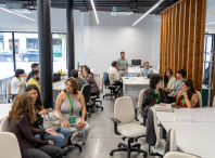 O espazo colaborativo A Proa acolleu os “Encontros de liderado” que se enmarcan no Ames AV LAB