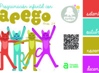 Cartaz da programación infantil con Apego Cartaz da programación infantil con Apego