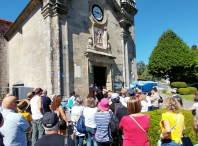 110 persoas participaron na ruta rosaliana “As Pegadas de Rosalía”