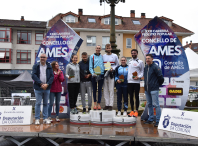 Jorge Puig Malvar e Eva Piñel Lorenzo gañan a proba absoluta 10K da XXIII Carreira Pedestre Popular do Concello de Ames