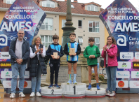 Jorge Puig Malvar e Eva Piñel Lorenzo gañan a proba absoluta 10K da XXIII Carreira Pedestre Popular do Concello de Ames