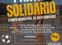 Concello de Ames, Bertamiráns FC e SOGAPS volven colaborar para recadar fondos para os campamentos de refuxiados saharauís
