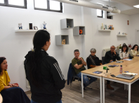 Unha activista guatemalteca comparte en Ames os beneficios dos proxectos financiados polo Fondo Galego