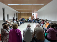 O Goberno municipal do Concello de Ames iniciou onte en Agrón unha rolda de visitas polas parroquias do municipio