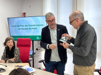 Recepción ás persoas que integran o coro de Pais Conservatorio de Música de Maia