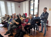 Recepción ás persoas que integran o coro de Pais Conservatorio de Música de Maia