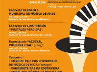 Este mércores comeza en Ames a semana da música pola Santa Icía