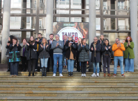 O Concello de Ames lembra ás vítimas de violencia de xénero no acto institucional polo 25N