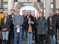 O Concello de Ames lembra ás vítimas de violencia de xénero no acto institucional polo 25N