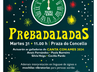 O Concello de Ames celebrará unhas Prebadaladas accesibles a persoas con discapacidade auditiva presentadas por Fátima Pego
