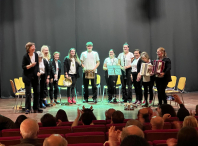 Os Castros, Pandereteiras da Costaneira, Os Retranqueiros, Airiños do Paseo do Colón, As Maianas e Requinta da Maía protagonizaron o concerto de Nadal