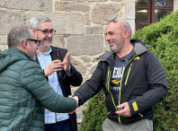 Homenaxeados tres traballadores municipais: Emilia Vieites Brea, Jorge García Pampín e Santiago Eirís Pombo
