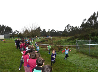Máis de 2.000 escolares participaron en Ames na fase comarcal do Campionato de Cros Xogade