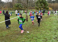 Máis de 2.000 escolares participaron en Ames na fase comarcal do Campionato de Cros Xogade