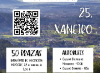 Participa na andaina saudable que percorre a terceira etapa do Camiño Real de Santiago a Fisterra e Muxía