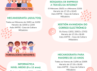 A Aula AMTIC organiza novos cursos de formación para os primeiros meses do ano