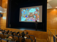 O fotoxornalista e activista, Alejandro Zapico, presenta o documental “No habrá paz sin las mujeres” no IES do Milladoiro O fotoxornalista e activista, Alejandro Zapico, presenta o documental “No habrá paz sin las mujeres” no IES do Milladoiro