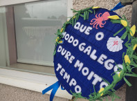 A comunidade educativa amesá reafírmase na activación do Modo Galego cantando e bailando