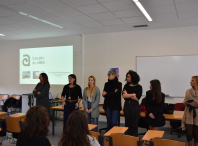 Victoria Otero, Berta Caro, Marta Arufe e Alejandra González, protagonistas do Día da Muller e a Nena na Ciencia en Ames 