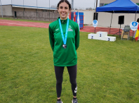 O club Ames Atletismo Savante logra seis medallas nos campionatos galegos de marcha en ruta e de lanzamento longos