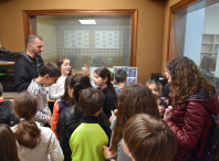 150 alumnos/as do CEIP da Maía coñecen o funcionamento de Ames Radio