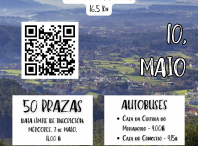 Xa está aberto o prazo de inscrición para participar na andaina saudable que percorre o quinto tramo do Camiño de Santiago a Fisterra e Muxía