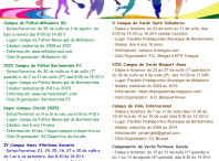 Os clubs e entidades deportivas de Ames ofertan dez campus e campamentos para este verán 