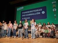 A improvisación oral en verso encheu o Auditorio de Galicia nunha gala na que se entregaron os premios do Enreguéifate 2025