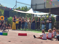 A foliada das Letras do CEIP A Maía pecha as actuacións celebradas no marco do Modo Galego Actívao!