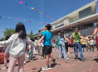 A foliada das Letras do CEIP A Maía pecha as actuacións celebradas no marco do Modo Galego Actívao!