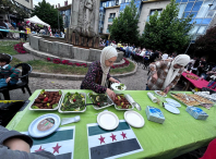 Éxito de participación no Encontro Intercultural coa degustación de preto de 30 receitas e diversas actuacións musicais Éxito de participación no Encontro Intercultural coa degustación de preto de 30 receitas e diversas actuacións musicais