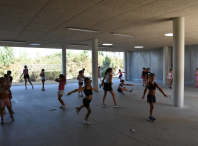Participantes do campus deportivo do CPA Omega Participantes do campus deportivo do CPA Omega
