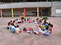 Máis de 300 nenos e nenas están a participar na Escola de Verán durante esta segunda quincena de xullo Máis de 300 nenos e nenas están a participar na Escola de Verán durante esta segunda quincena de xullo
