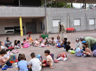 Máis de 300 nenos e nenas están a participar na Escola de Verán durante esta segunda quincena de xullo Máis de 300 nenos e nenas están a participar na Escola de Verán durante esta segunda quincena de xullo
