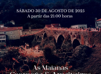 As “Noites en Vela” de A Ponte Maceira adíanse para o 30 de agosto debido ás previsións de condicións meteorolóxicas adversas deste sábado As “Noites en Vela” de A Ponte Maceira adíanse para o 30 de agosto debido ás previsións de condicións meteorolóxicas adversas deste sábado