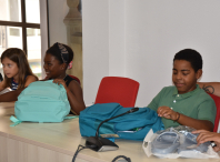 O Concello de Ames recibe aos oito nenos e nenas saharauís que pasan o verán con familias amesás O Concello de Ames recibe aos oito nenos e nenas saharauís que pasan o verán con familias amesás