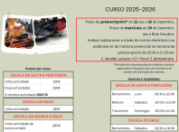 Aberto o prazo de preinscrición para matricularse nas clases da A.C. Os Castros para o curso 2025-2026 Aberto o prazo de preinscrición para matricularse nas clases da A.C. Os Castros para o curso 2025-2026
