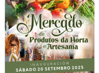 Ames estreará o sábado 20 de setembro un novo mercado de produtos da horta e artesanía Ames estreará o sábado 20 de setembro un novo mercado de produtos da horta e artesanía
