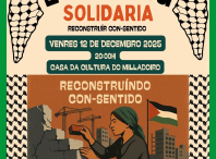 O alumnado do IES do Milladoiro organiza a segunda Gala Solidaria por Palestina “Reconstruíndo Con-Sentido”