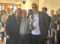 Homenaxeados sete traballadores municipais: catro que se xubilaron e tres por 25 anos de servizo municipal