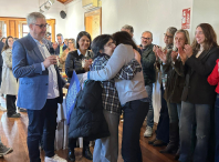 Homenaxeados sete traballadores municipais: catro que se xubilaron e tres por 25 anos de servizo municipal