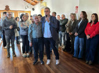 Homenaxeados sete traballadores municipais: catro que se xubilaron e tres por 25 anos de servizo municipal