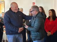 Homenaxeados sete traballadores municipais: catro que se xubilaron e tres por 25 anos de servizo municipal