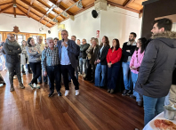 Homenaxeados sete traballadores municipais: catro que se xubilaron e tres por 25 anos de servizo municipal
