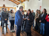 Homenaxeados sete traballadores municipais: catro que se xubilaron e tres por 25 anos de servizo municipal