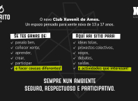 Bota a andar o novo Club Xuvenil de Ames “Distrito 13 17” que está dirixido á mocidade amesá