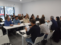 O Goberno municipal reúnese cunha ampla representación do sector tecnolóxico e audiovisual de Ames O Goberno municipal reúnese cunha ampla representación do sector tecnolóxico e audiovisual de Ames