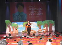 Ames celebra o Día de Rosalía de Castro cunha gala protagonizada por alumnado dos centros educativos e pola cantautora Sheila Patricia Ames celebra o Día de Rosalía de Castro cunha gala protagonizada por alumnado dos centros educativos e pola cantautora Sheila Patricia